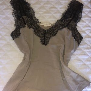 Lace tank top